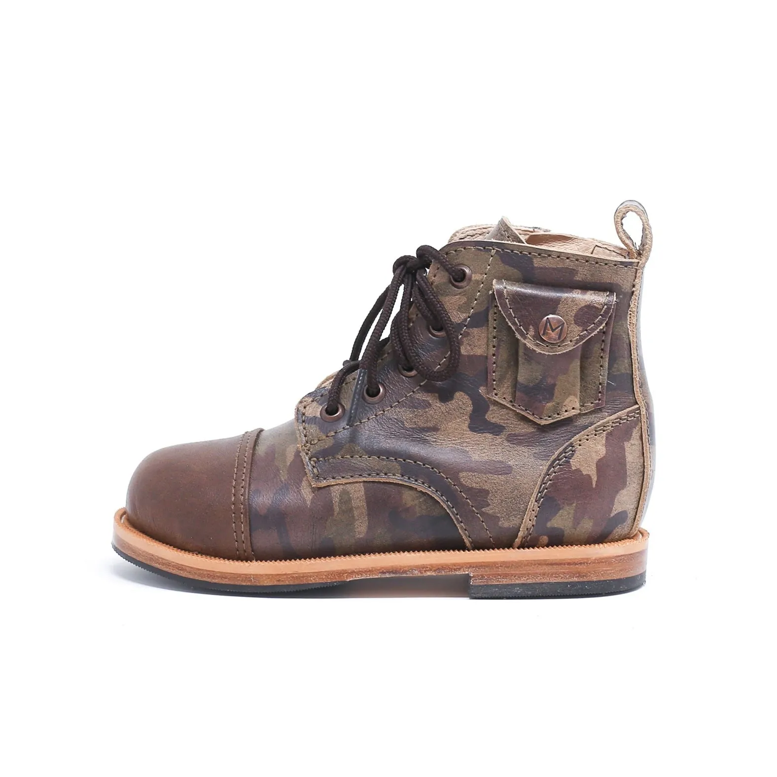 Sandals Wedding Venues MK2016 - Heirloom Luxe Boots Camo Cafe [Children Leather Boots]