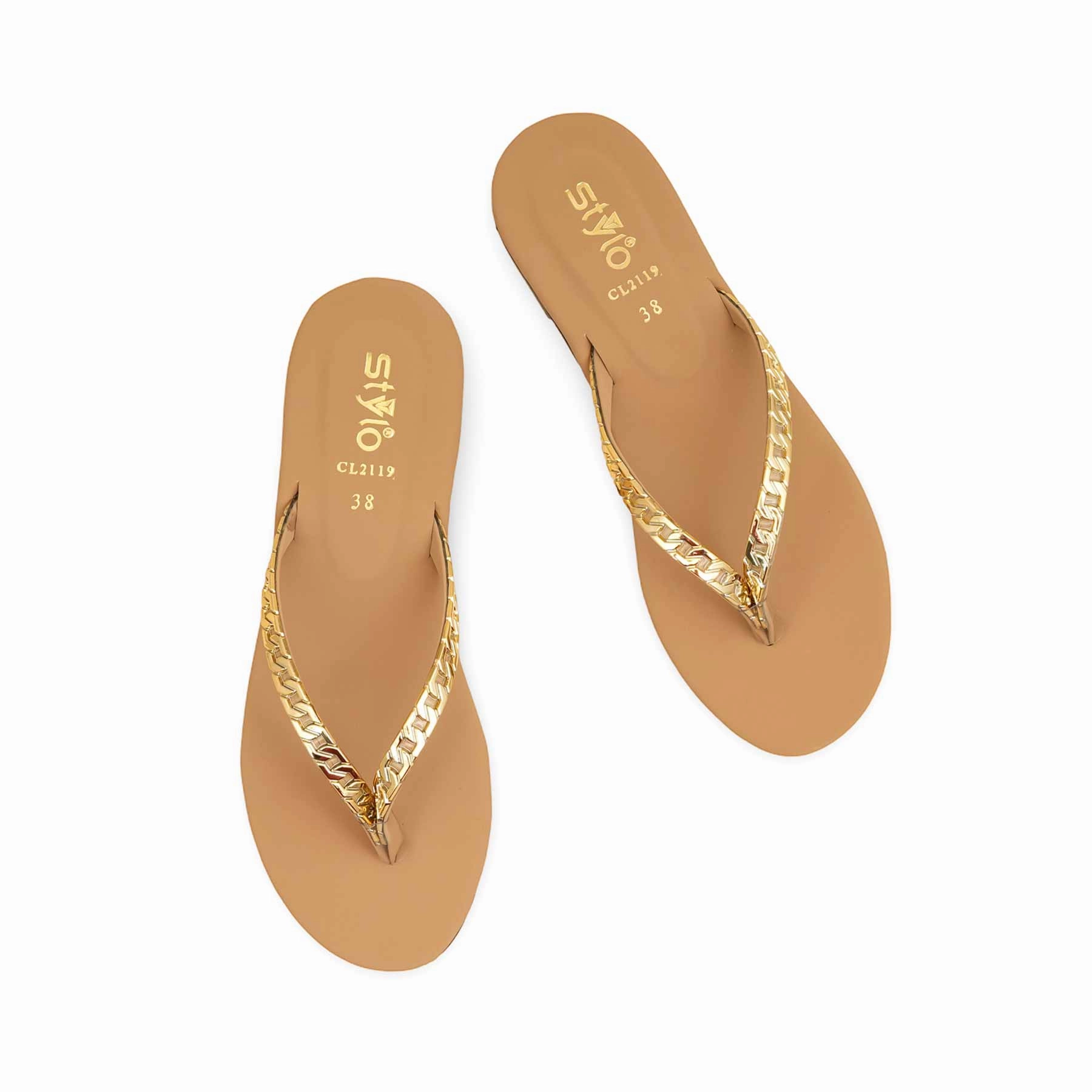 Mustard Casual Chappal For Women CL2119