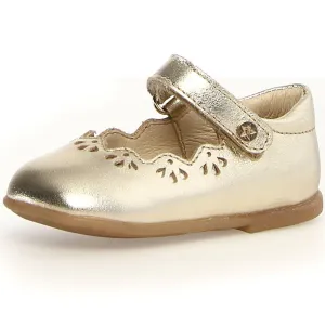 Naturino Olya Girl's Dress Shoes - Metallic Platinum Basketball Shoes That Don't Pick Up Dust