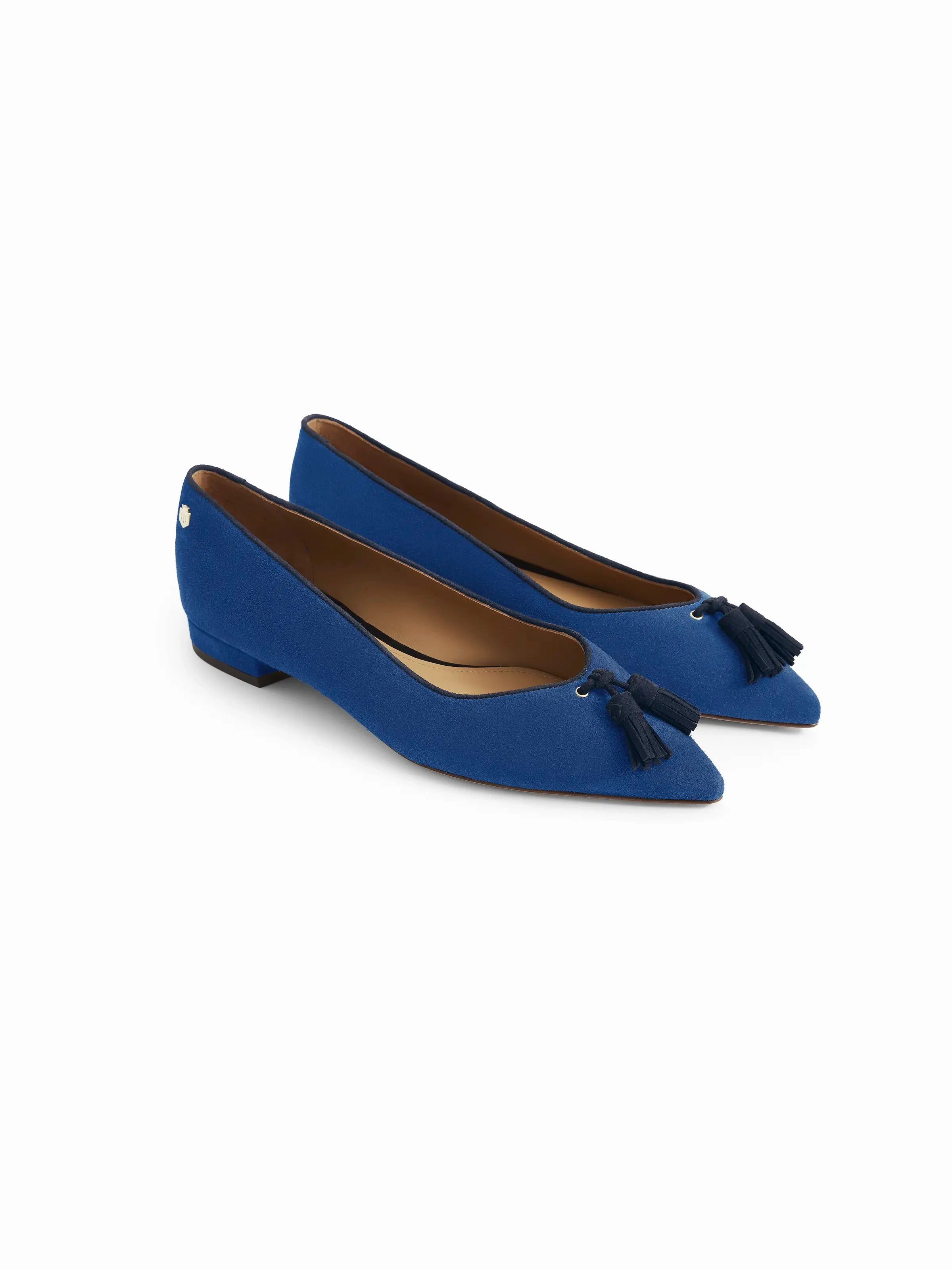 Newbury Pump - Porto Blue & Navy Suede Aerosoles Loafers Sale