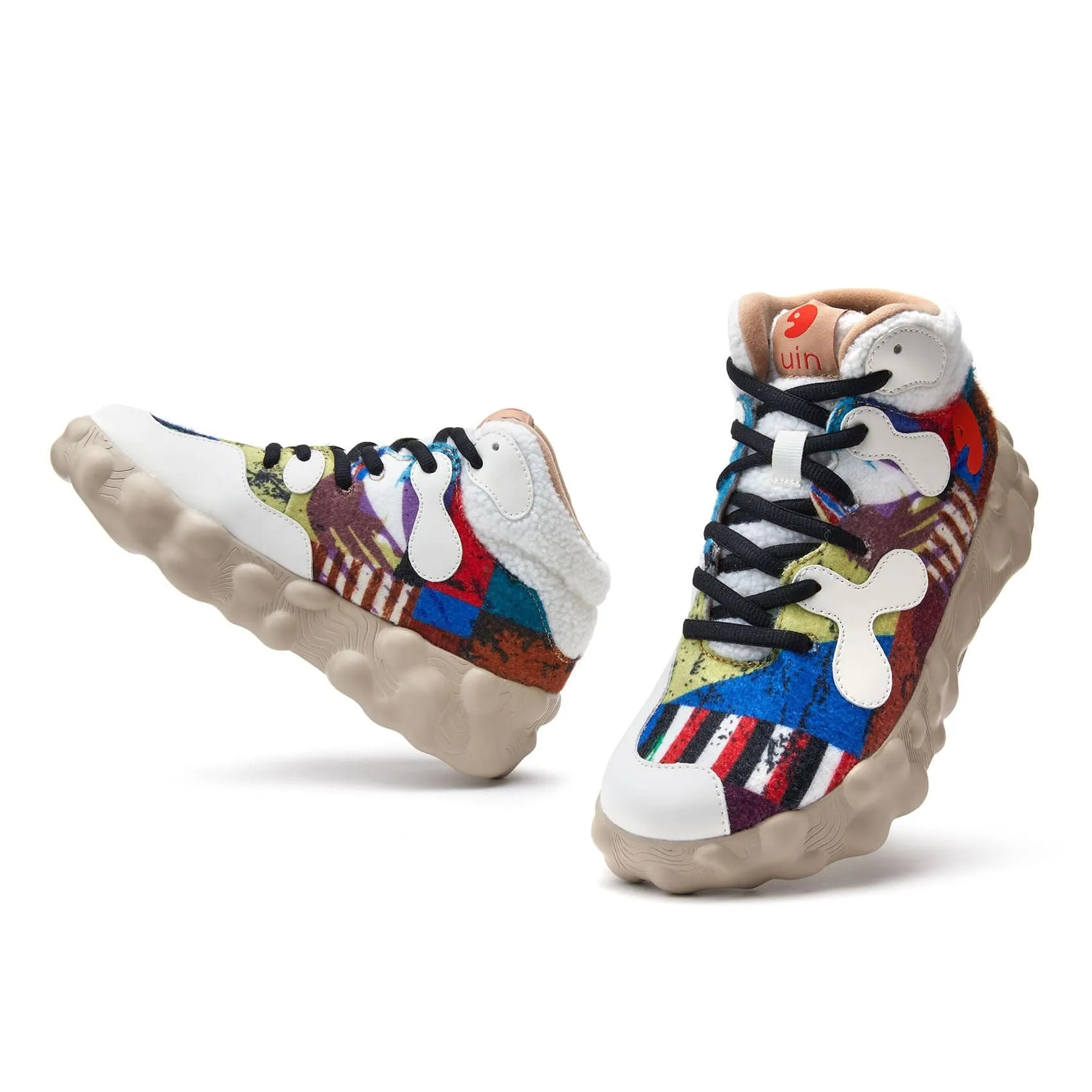 Sabrina Williams Basketball Shoes Multicolored Grids Figueras III Women