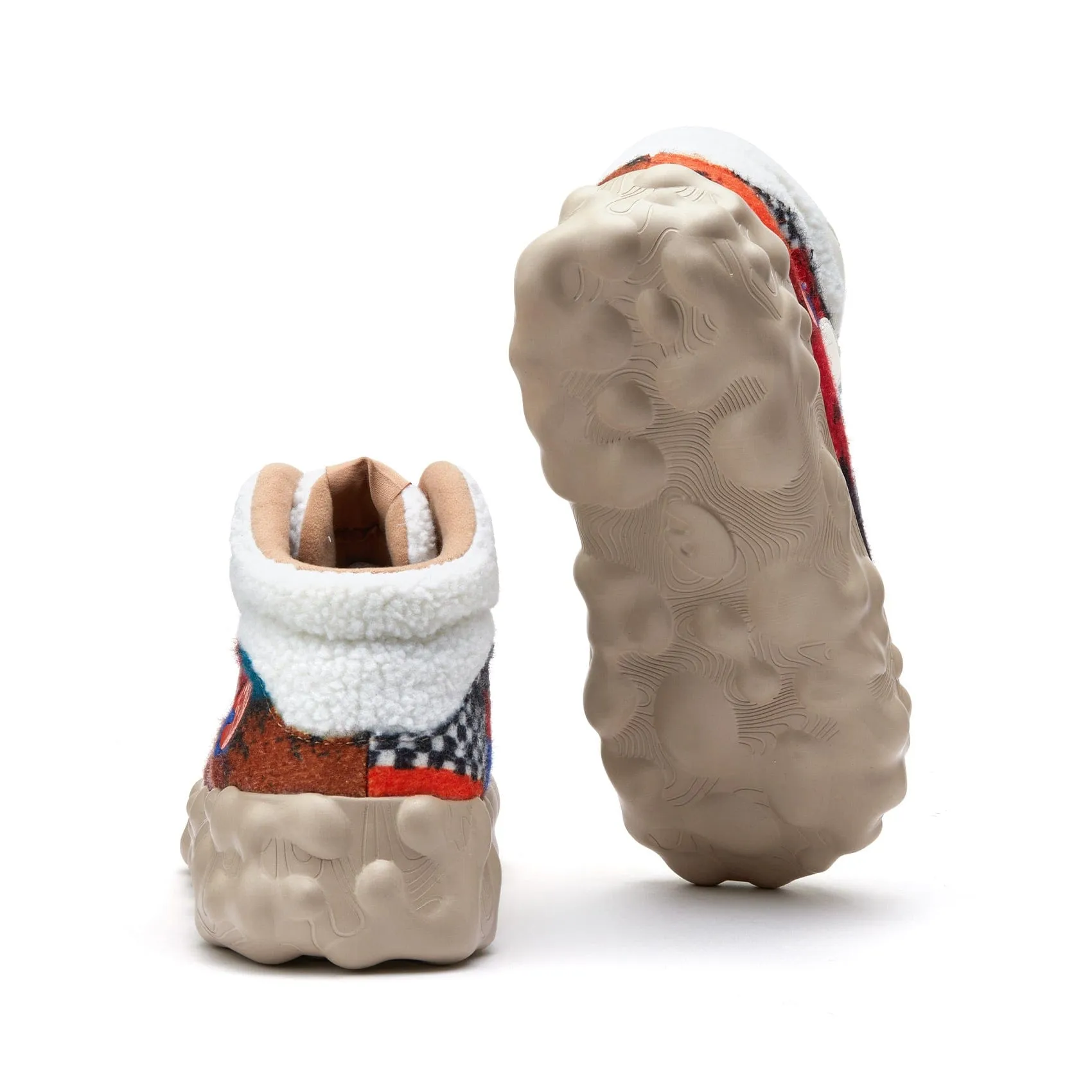 Multicolored Grids Figueras III Women Best Explosive Basketball Shoes