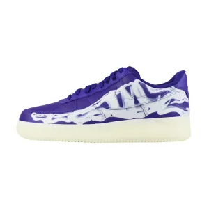 Nike Shoe Creator Nike Air Force 1 Low - Purple Skeleton Halloween 2021