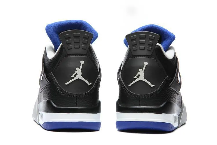 Nike Air Jordan 4 Retro Black White Grey Basketball Men $30 Basketball Shoes