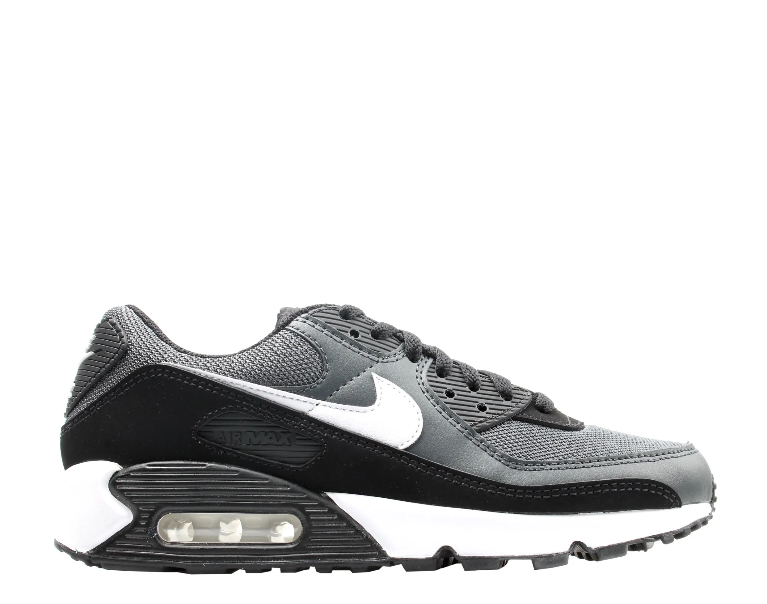 Nike Og Shoes Nike Air Max 90 Iron Grey/White-Dark Smoke Grey Men's Running Shoes CN8490-002