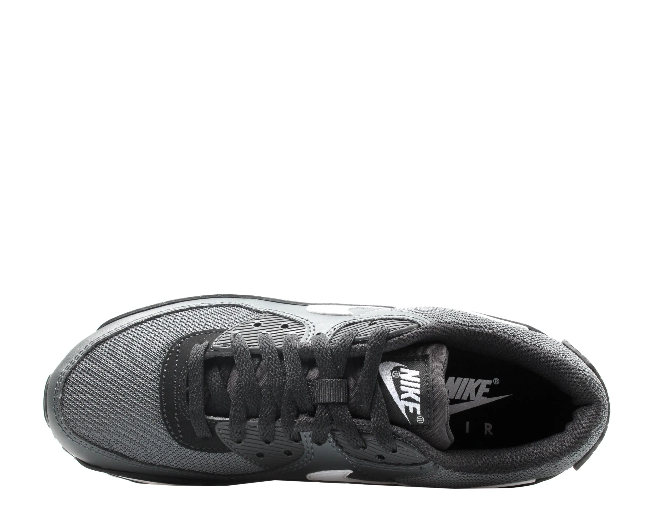 Nike Low Top Shoes Nike Air Max 90 Iron Grey/White-Dark Smoke Grey Men's Running Shoes CN8490-002
