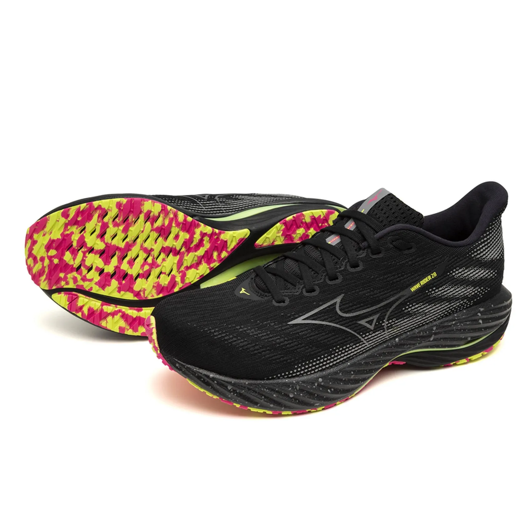 Unisex Mizuno Wave Rider 28 Nyc Running Shoe Stores Gait Analysis