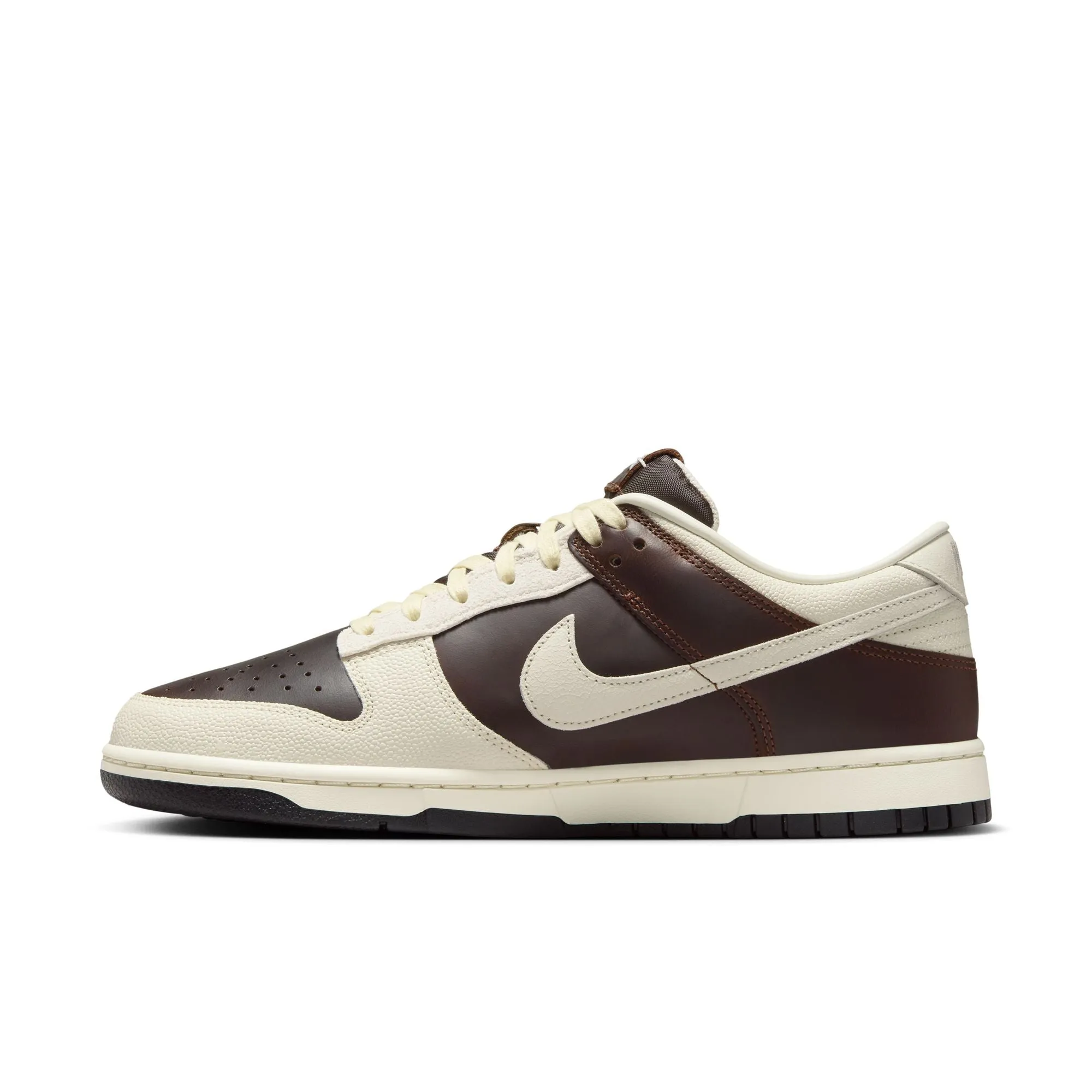 Nike Build Your Own Shoe Nike Dunk Low Retro Men's Shoes Color: Fauna Brown/soft Pearl-soft Pearl-black IH7333-200