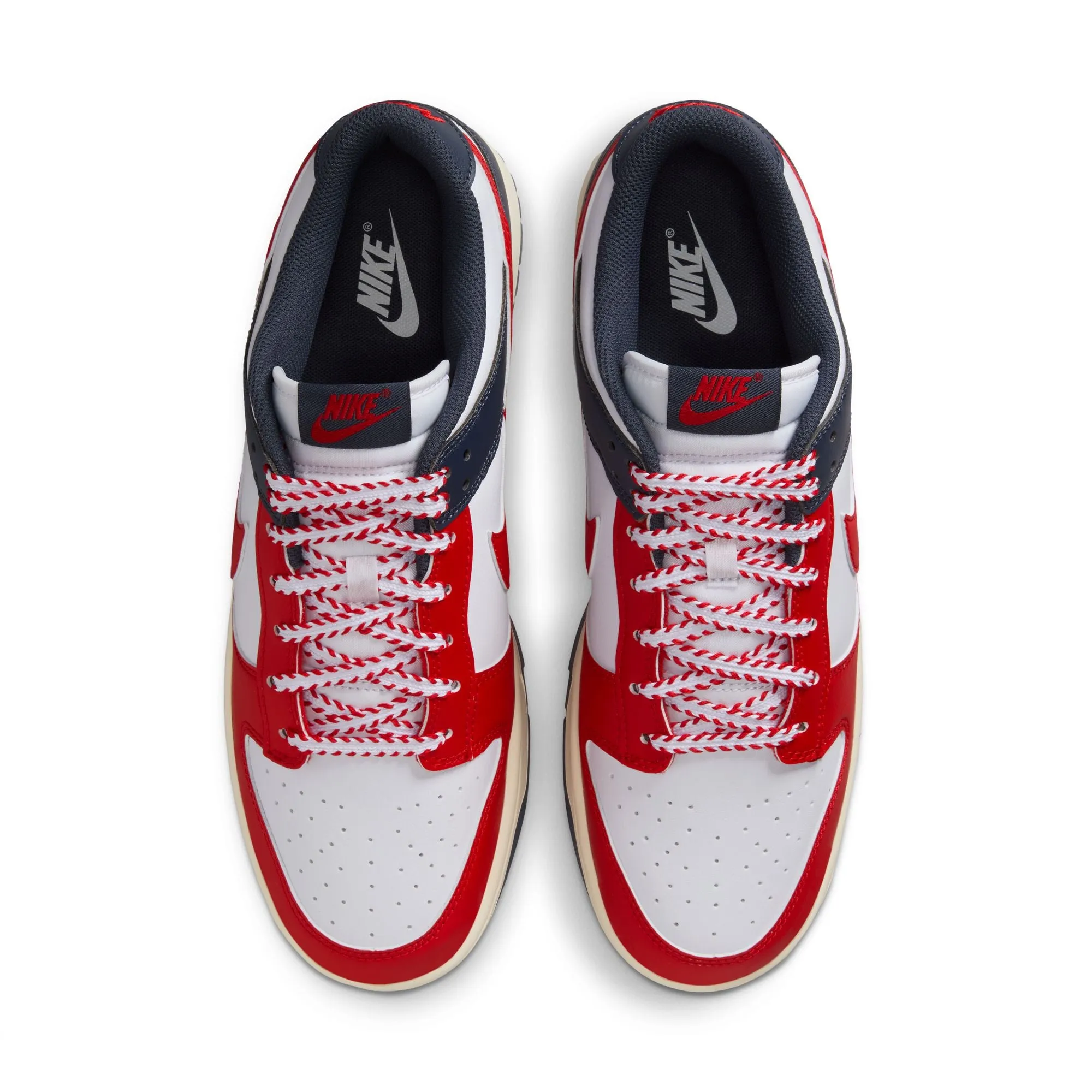 Nike Prefontaine Shoes Nike Dunk Low Retro Men's Shoes Color: White/university Red-thunder Blue IM2222-100