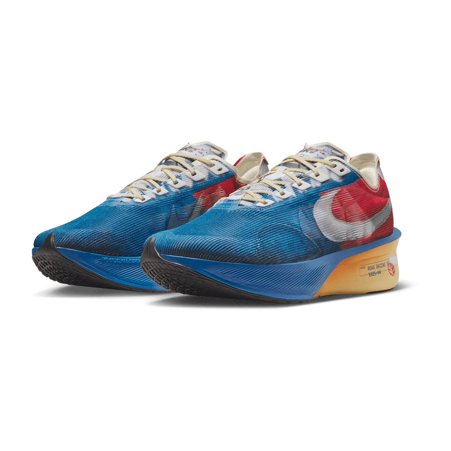 Men's Vaporfly 4 Running Shoes Multi-Colour / Mountain Blue / Fire Red / Clear Nike Cortez Floral Shoes