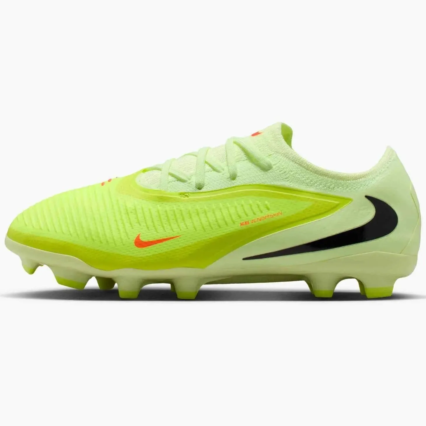 Nike JR Phantom 6 Low Pro Firm/Multi Ground Soccer Cleats - Max Voltage Pack (HO25) Athletic Running Shoes Nike