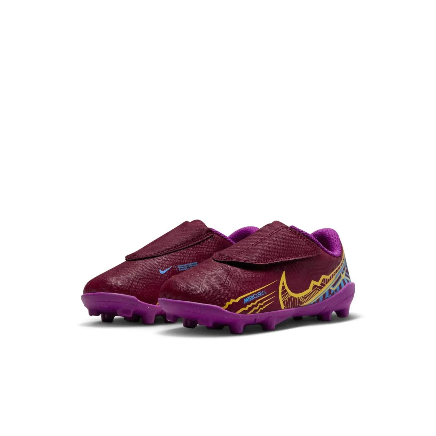 Nike Court Vision Mid Shoes Nike Kids Vapor 15 Club KM MG PS (V) - Dark Beetroot-Gold