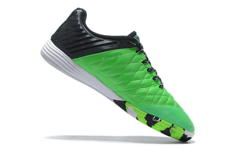 Nike Lunar Gato II IC Soccers Cleats Shoes Black Green Nike Shoes Concept