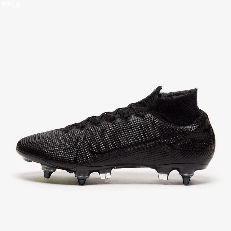 Nike Mercurial Superfly VII Elite SG-PRO AC Under The Radar Soccers Cleats Shoes Black Nike Shoes White