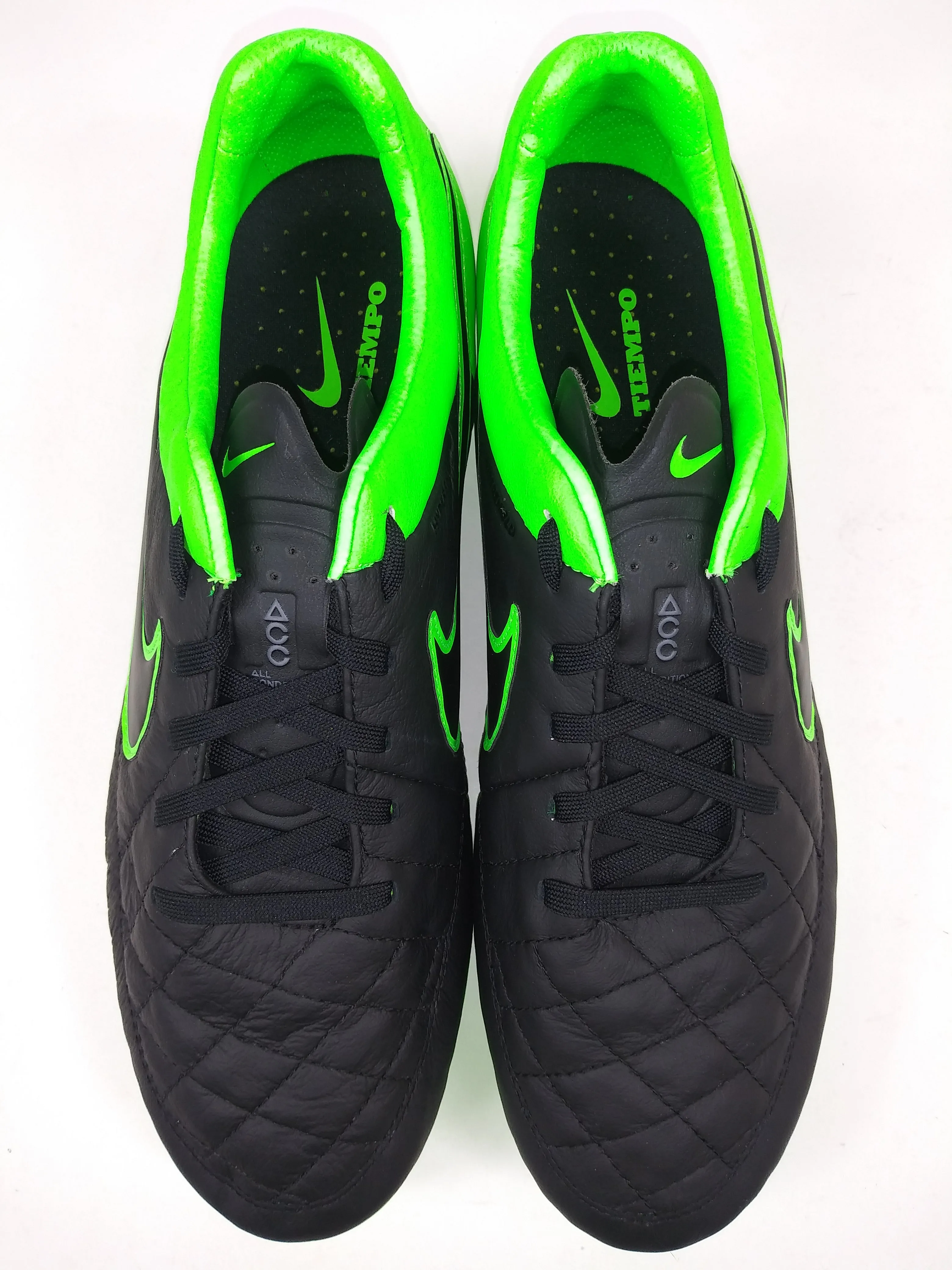 Nike Steve Nash Shoes Nike Tiempo Legend V FG Black Green