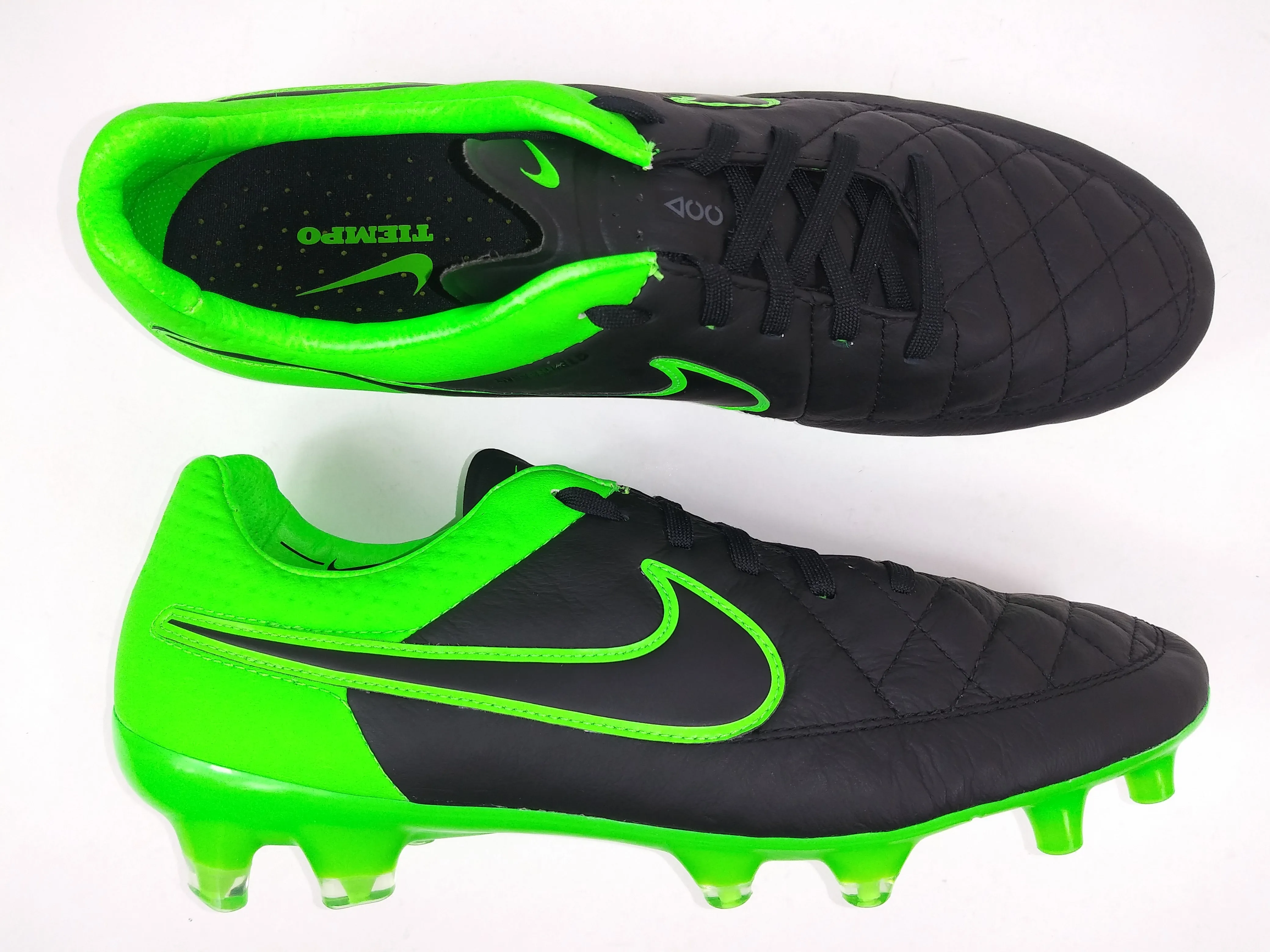 Nike Hypervenom Indoor Soccer Shoes Nike Tiempo Legend V FG Black Green