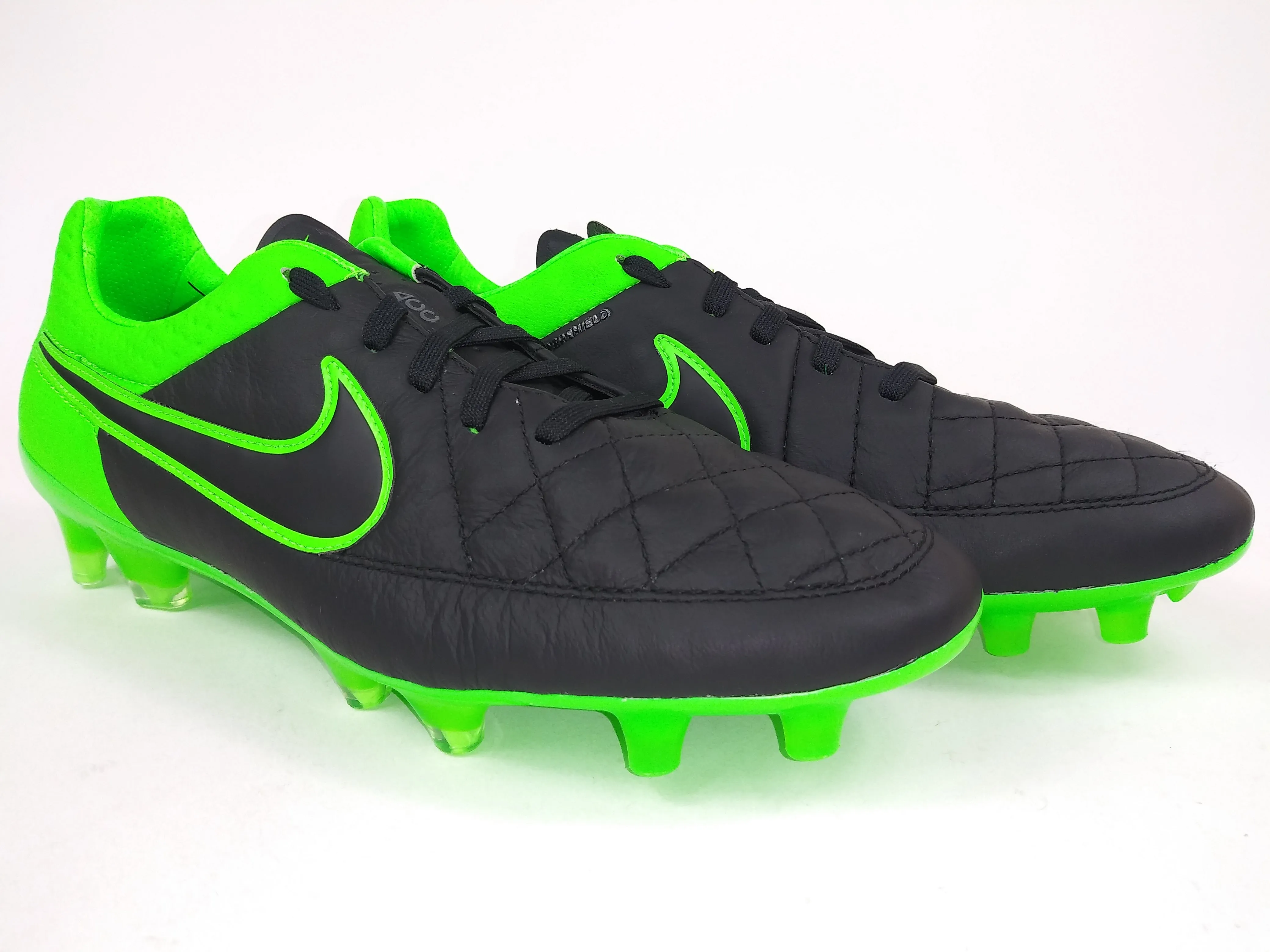 Good Nike Tennis Shoes Nike Tiempo Legend V FG Black Green