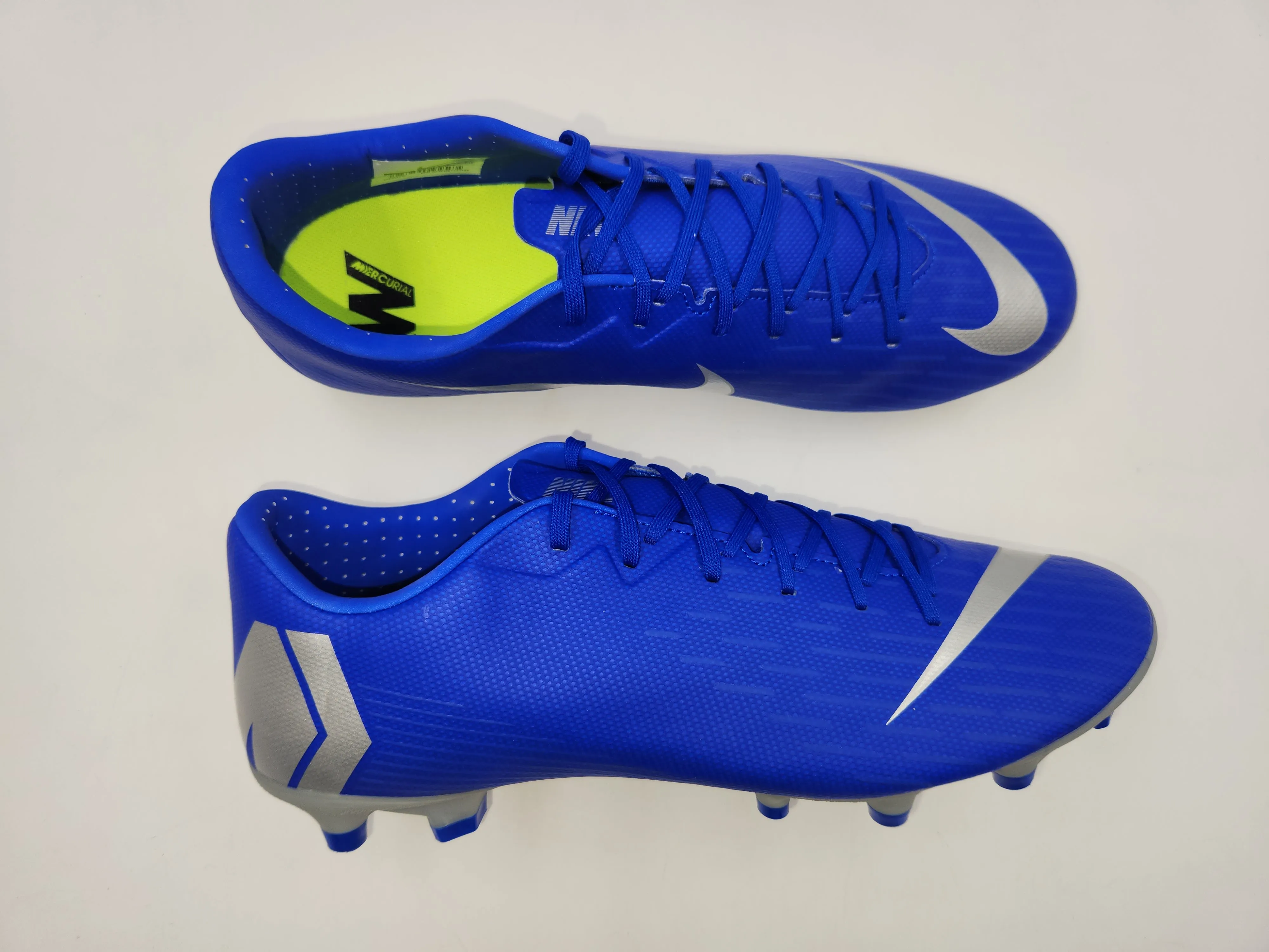 Nike Vapor 12 Academy FG/MG Blue Gray Nike Shoes For The Low