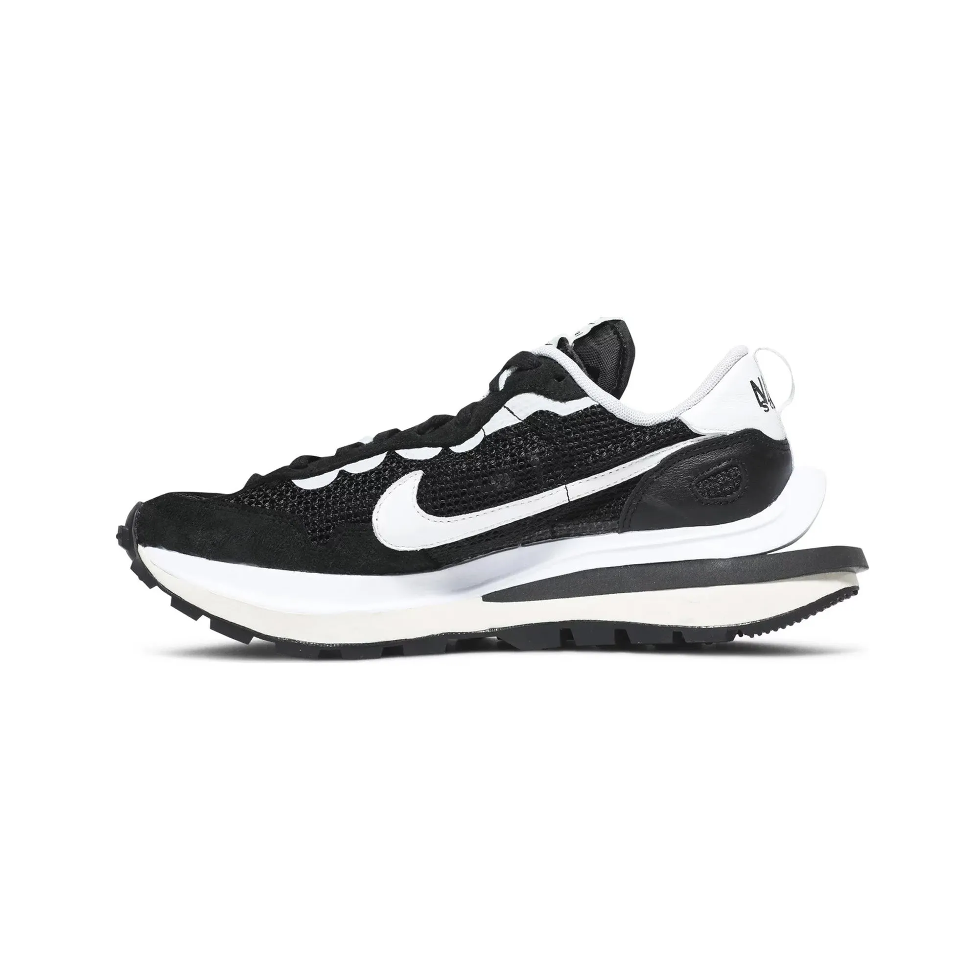 Nike Vaporwaffle x Sacai 'Black White' (2020) Baseball Shoes Nike Huarache