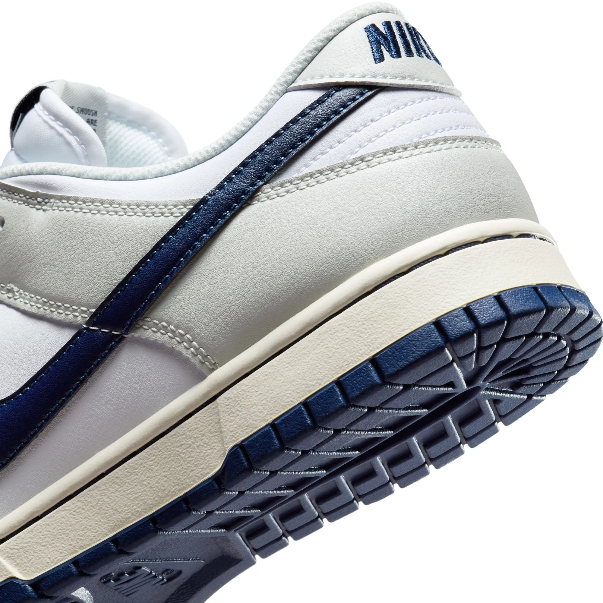 Nike Dunk Low Retro Men's Shoes Color: White/midnight Navy-photon Dust IM2222-101 Jayson Tatum Shoes Nike