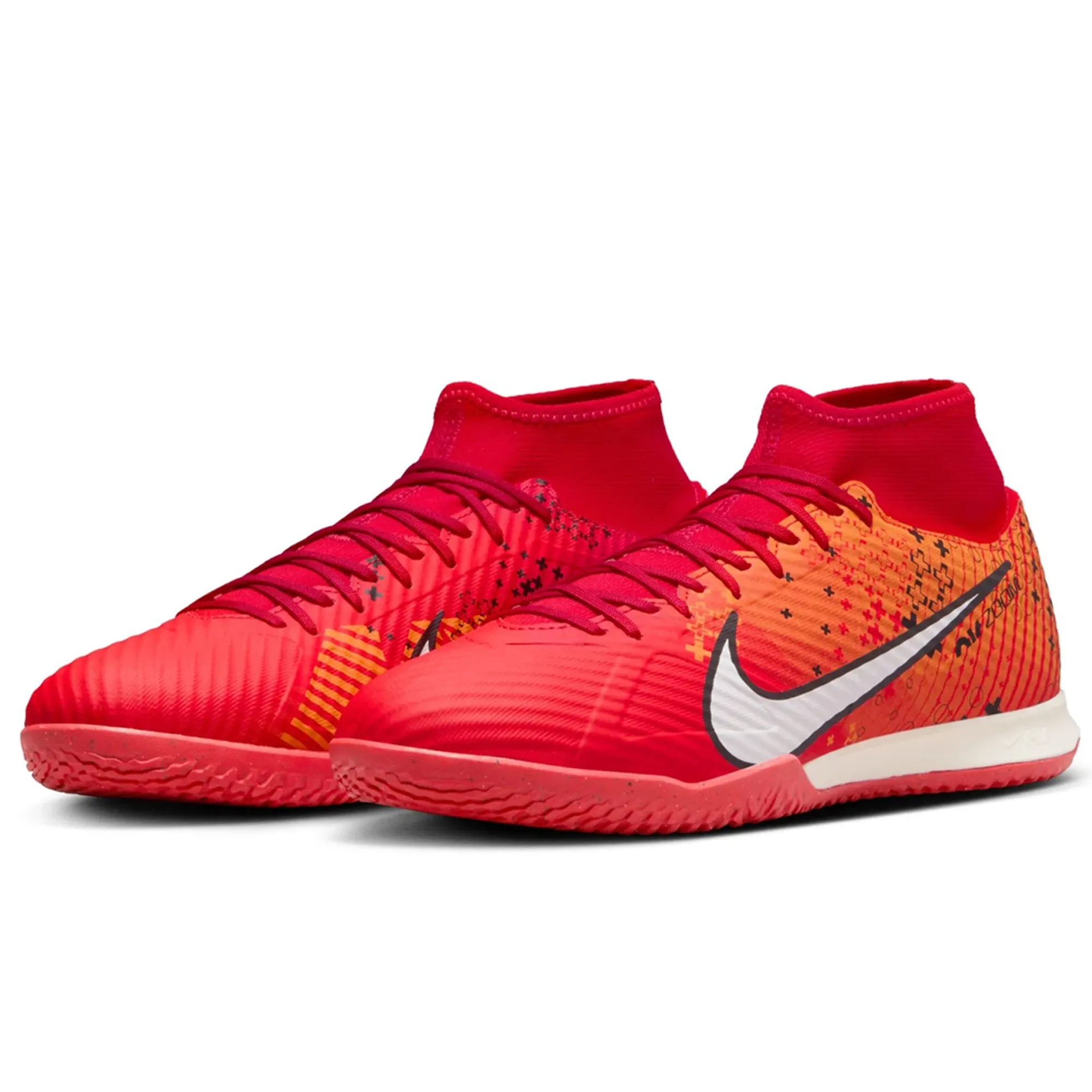 Nike Soccer Shoes Turf Nike Zoom Superfly 9 Academy MDS Indoor Soccer Shoes (Light Crimson/Pale Ivory)
