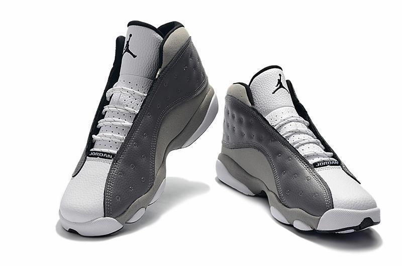 Nike Air Jordan Men 13 Retro Atmosphere Grey Basketball Men Sale Latest Basketball Shoes 2024