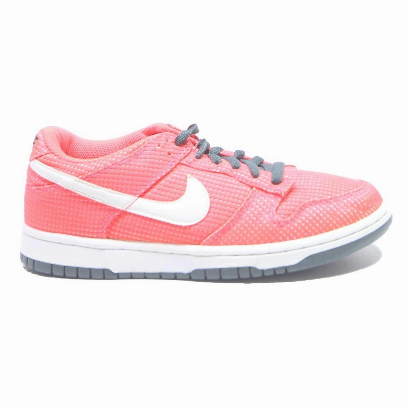 Nike Zoom Air Shoes NIKE Dunk Low Womens Trainers Canvas Pink & White UK 6 Comfortable Casual Sports