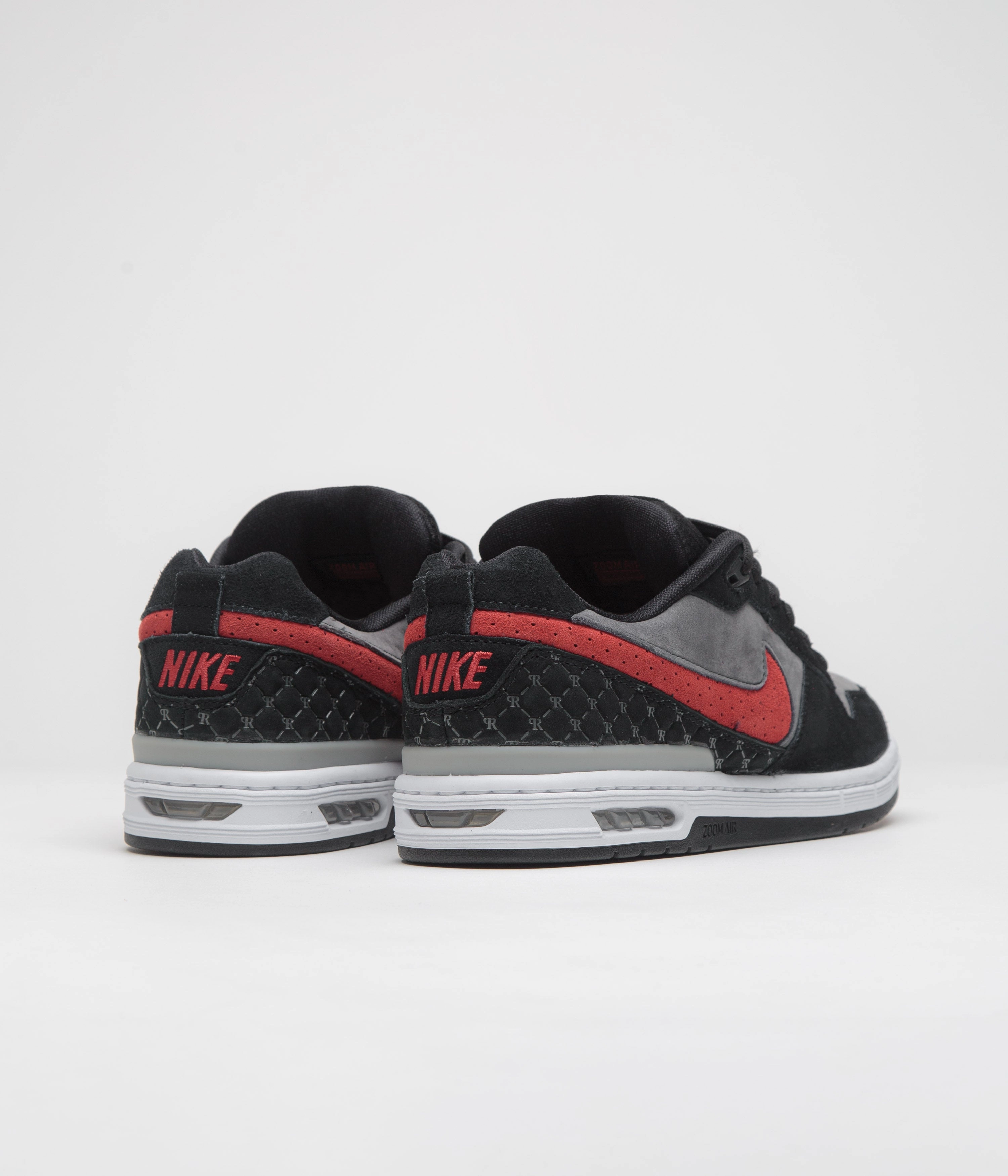 Nike SB P-Rod 1 OG Shoes - Black / Varsity Red - Flint Grey - Black Nike Pro Shoes