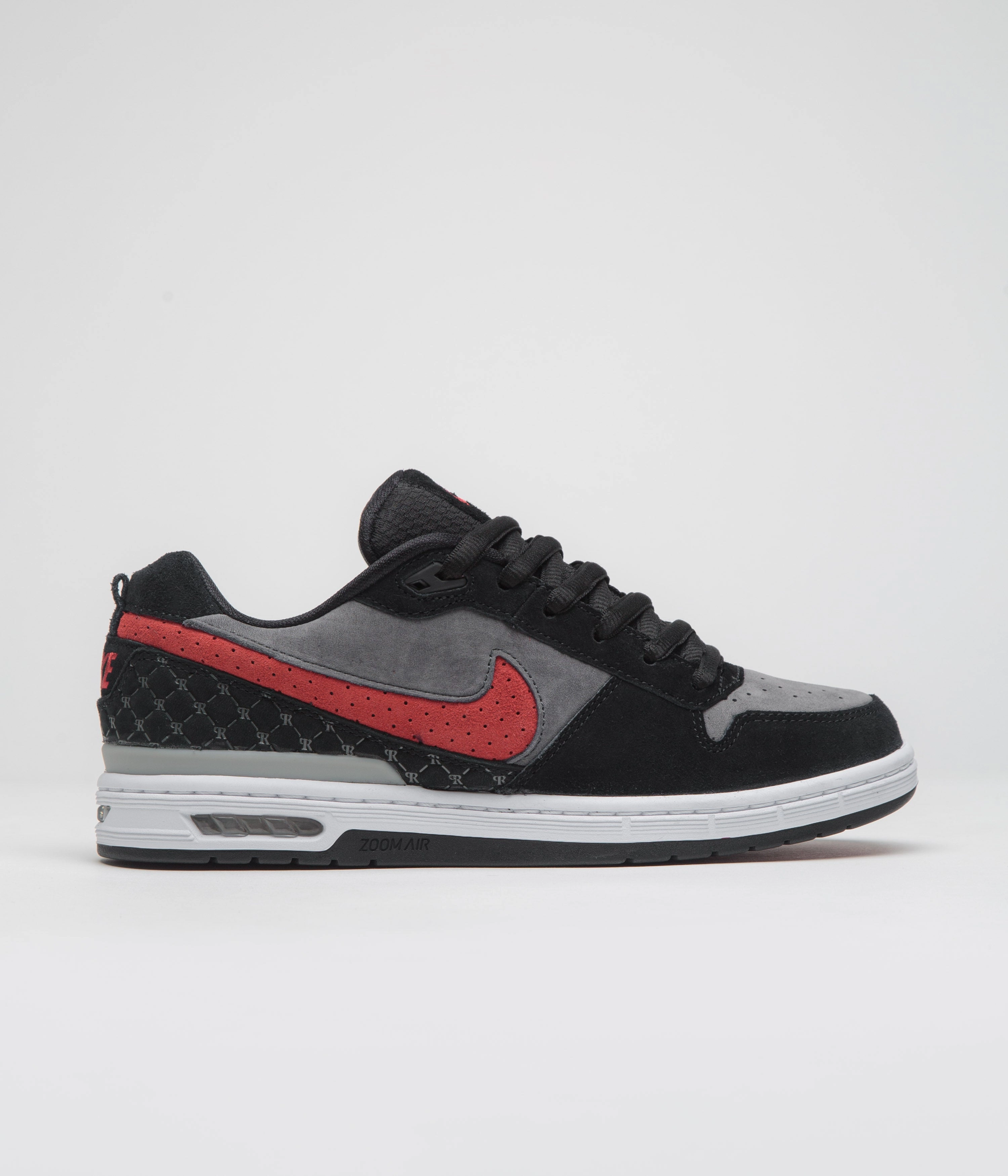 Shiekh Shoes Nike Nike SB P-Rod 1 OG Shoes - Black / Varsity Red - Flint Grey - Black