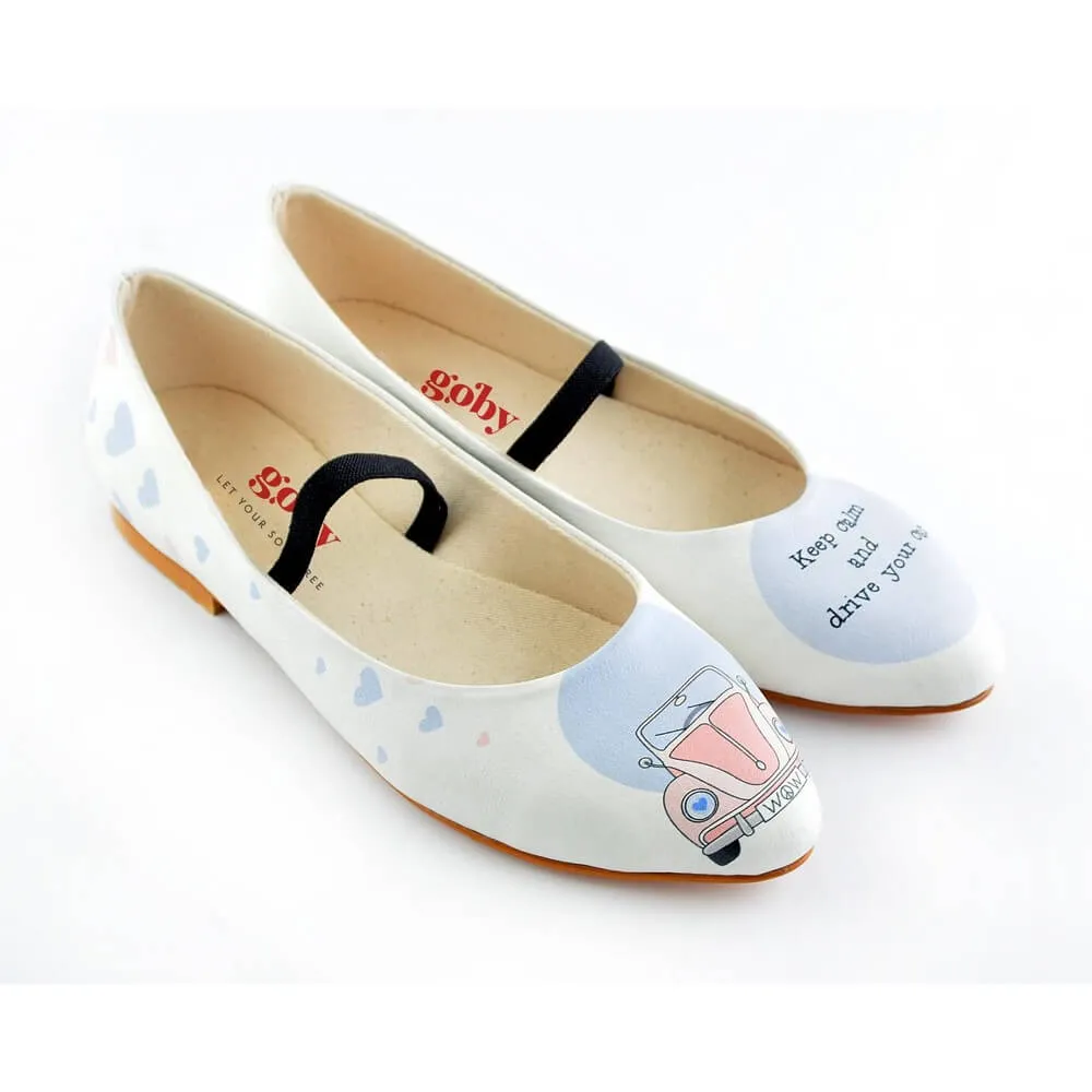 Ballerinas Shoes GRLB107 Flat Loafers Shoes