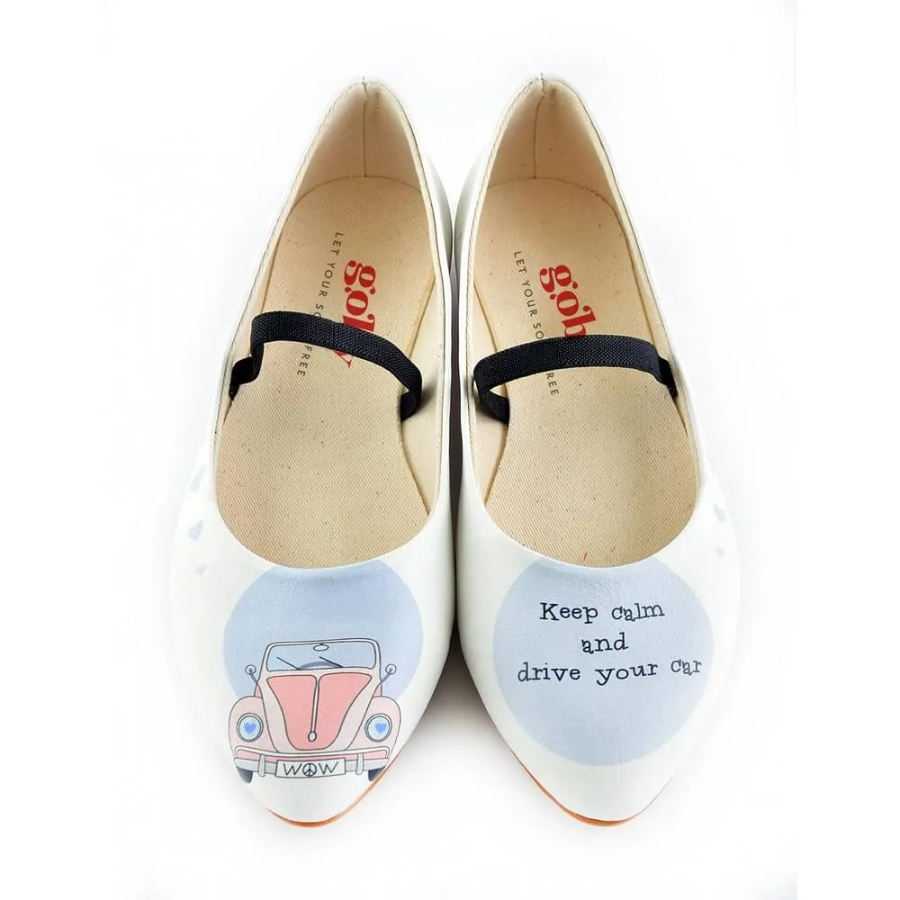 Flat Soled Golf Shoes Ballerinas Shoes GRLB107