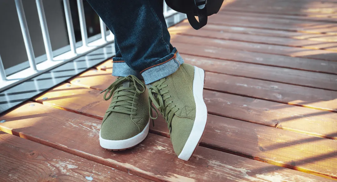 Vaulted Laces Sneakers Store Cannon Knit M 2.0 Wool Burnt Olive