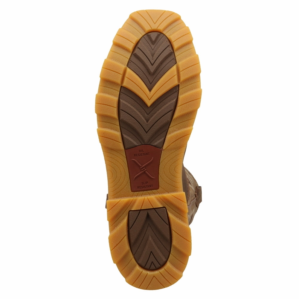 'Twisted X' Women's 11" Ultralite Comp Toe Boots - Bison / Pear Womens Boots