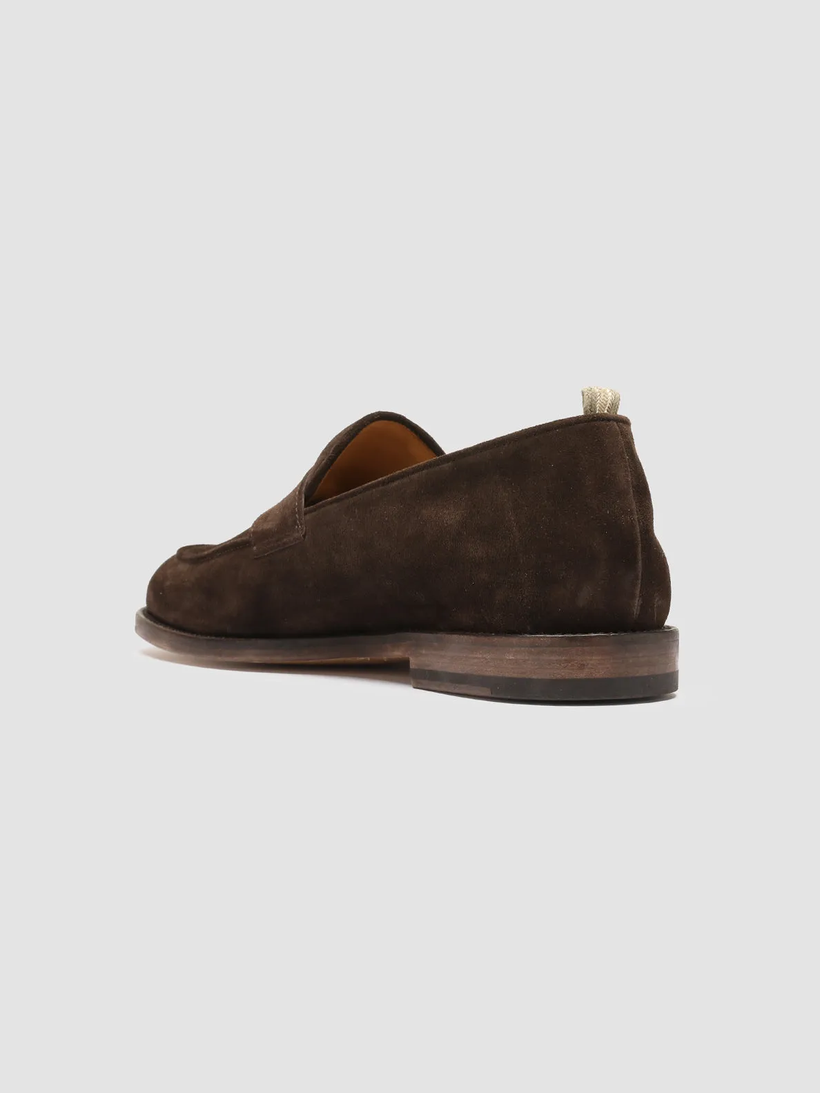 Swims Penny Loafers OPERA 001 - Dark Brown Suede Penny Loafers