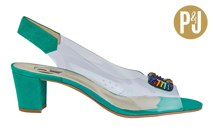 Sandals Antiqua P&J Maitai Green