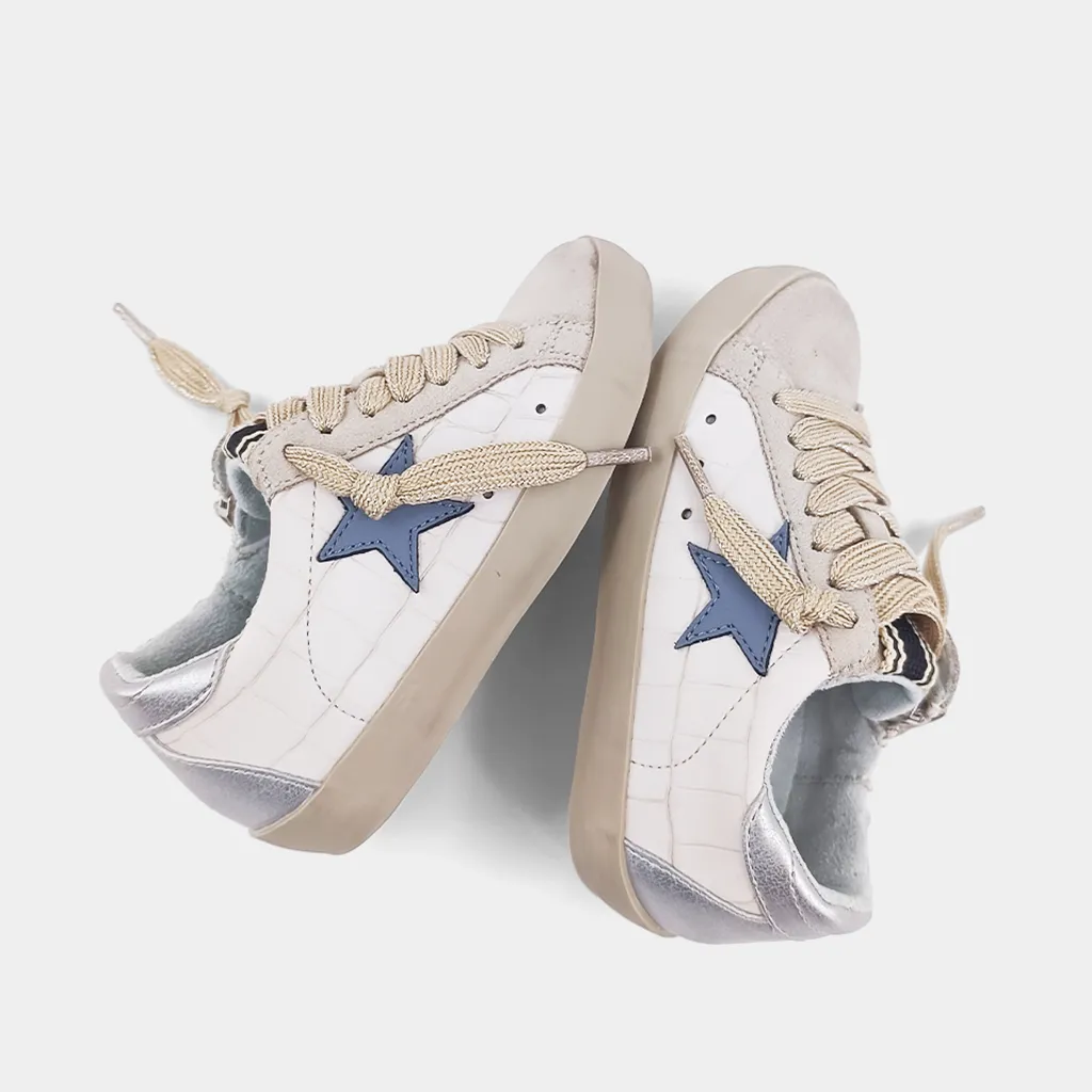 PAULA TODDLER BEIGE CROCO Inc International Concepts Sneakers