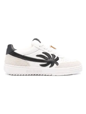 Running Sneakers For Shin Splints PB UNIV SNEAKER WHITE BLACK PALM TREE