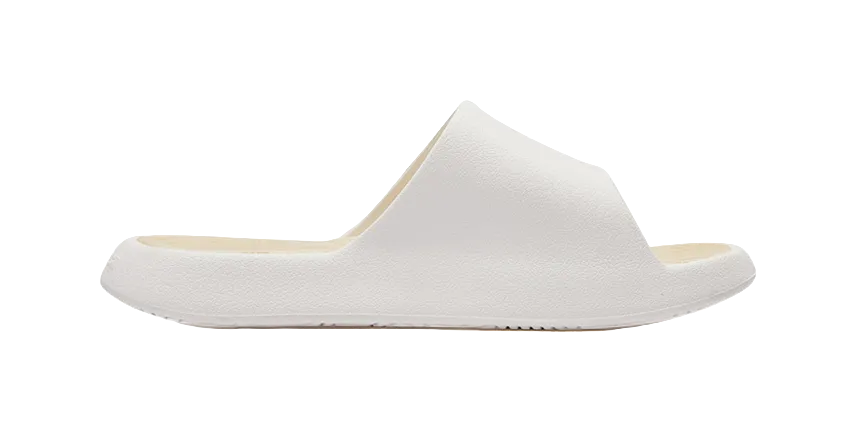 PEAK State Pole Classic Drag Quiet Slip Resistant Cushioning Slide Slippers Unisex White Light Khaki Weinbrenner Slippers