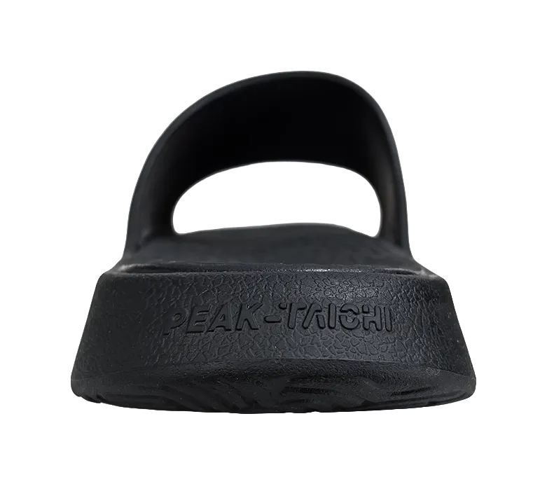 Shark Slippers Crochet Pattern PEAK State Pole Slip-Resistant Abrasion-Resistant Cushioning Slide Slippers Unisex Black Silver