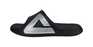 Knitted Slippers Patterns Free PEAK State Pole Slip-Resistant Abrasion-Resistant Cushioning Slide Slippers Unisex Black Silver