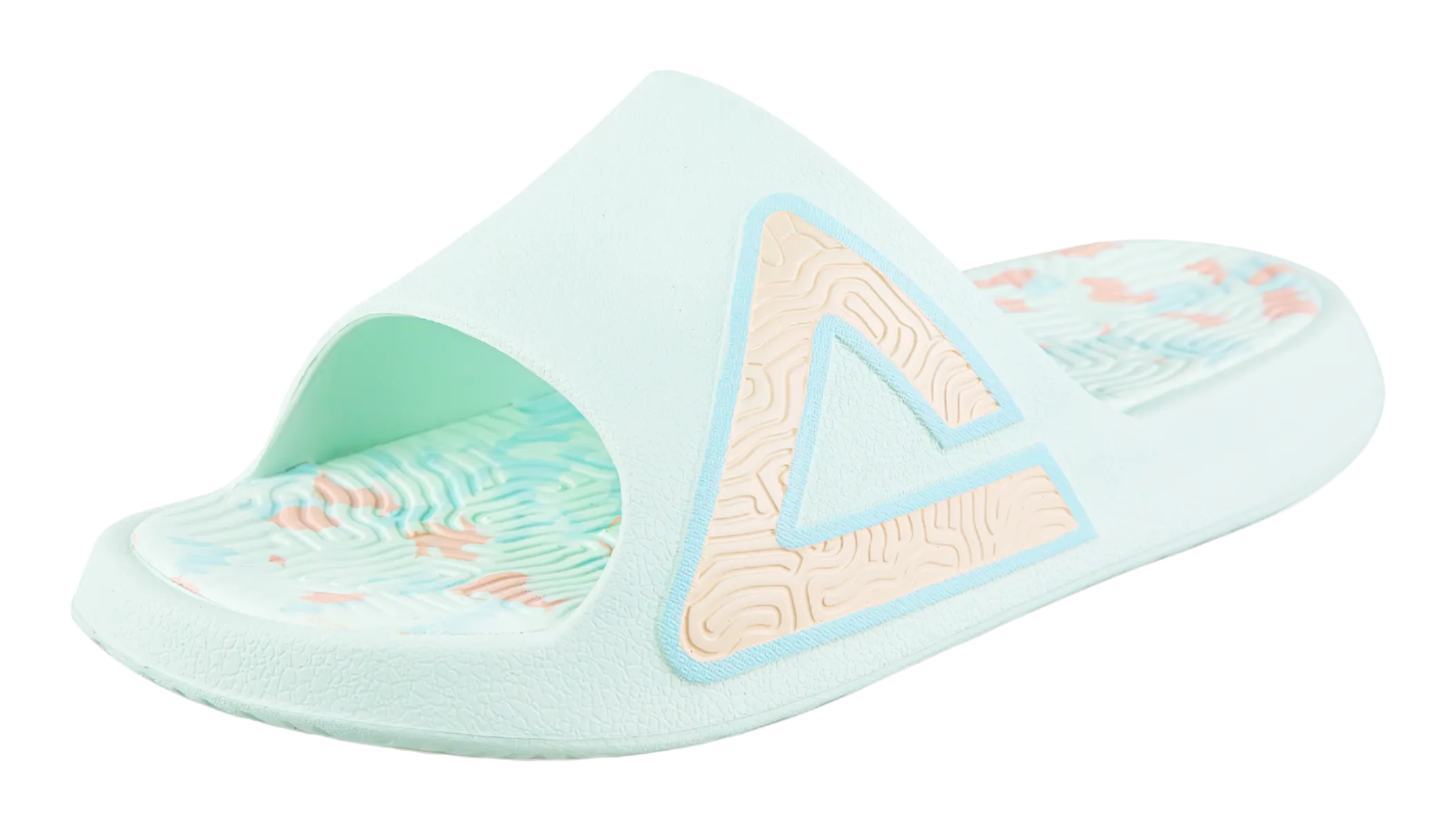 PEAK Tai Ji1.0 Quiet, Odor Resistant, Abrasion Resistant Slide Slippers Unisex Green Pink Slippers Cost