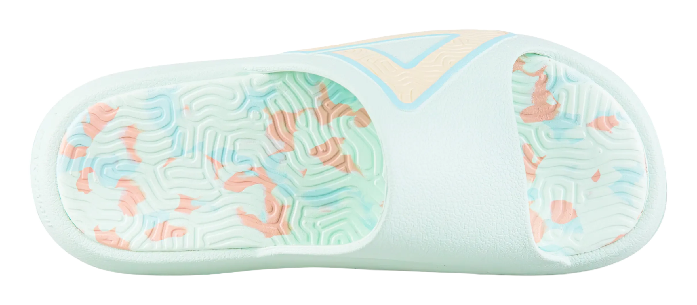 PEAK Tai Ji1.0 Quiet, Odor Resistant, Abrasion Resistant Slide Slippers Unisex Green Pink Batman Slides