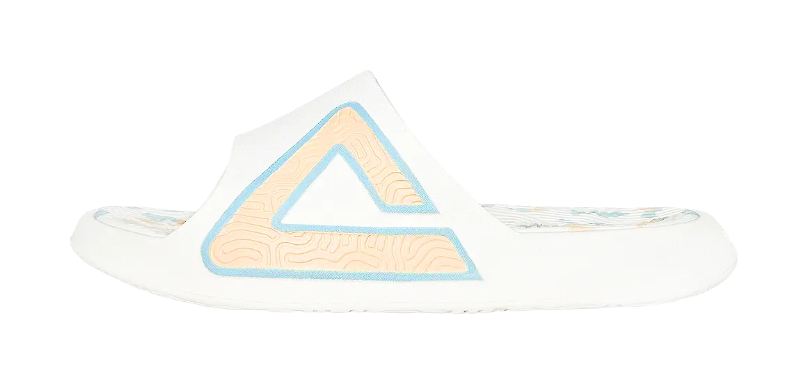 PEAK Tai Ji1.0 Slip Resistant Abrasion Resistant Cushioning Slide Slippers Unisex White Glerups Wool Slippers