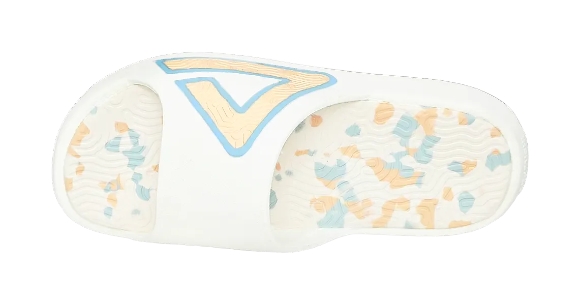 Walking Slippers PEAK Tai Ji1.0 Slip Resistant Abrasion Resistant Cushioning Slide Slippers Unisex White