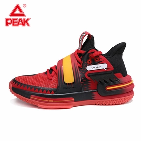 PEAK HELLBOY FLASH 2.0 LIMITED Edition TAICHI Men Pro Non-slip Wearable Sneakers Lightweight Mesh Breathable Basketball Shoes Sport Running Shoes for Men Omnipotent series E04893A Max Aura 5 Basketball Shoes