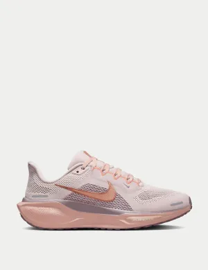 Pegasus 41 Shoes - Silt Red/Metallic Rose Gold/Particle Pink Running Shoes In Nike