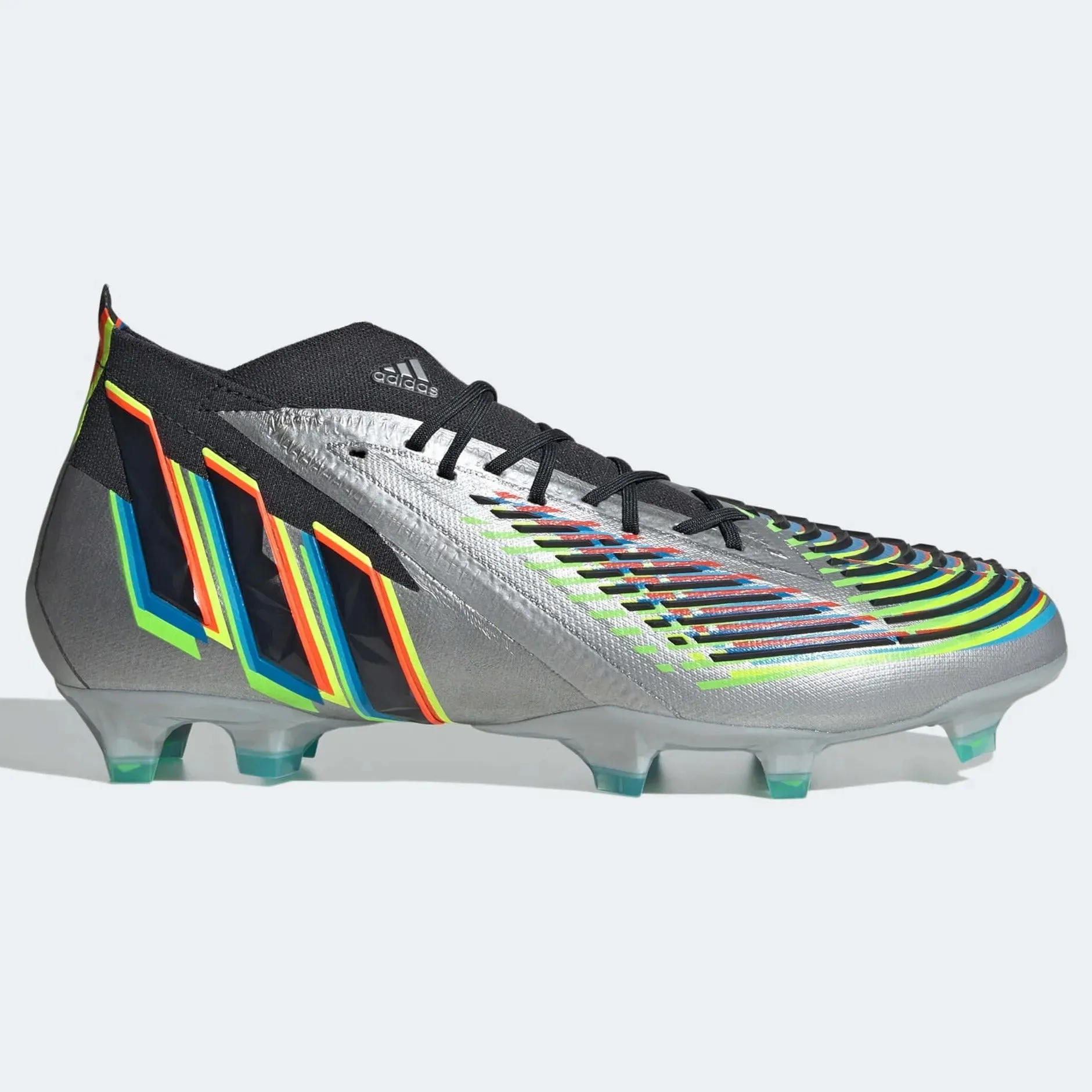 Vintage Shoes Adidas adidas Predator Edge.1 FG - Silver-Black