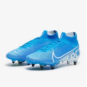 Nike Mercurial Superfly VII Elite SG-PRO AC Soccers Cleats Shoes Blue Nike Air Max Lunar Shoes
