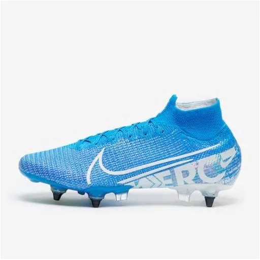 Nike Shoes Customer Care Nike Mercurial Superfly VII Elite SG-PRO AC Soccers Cleats Shoes Blue