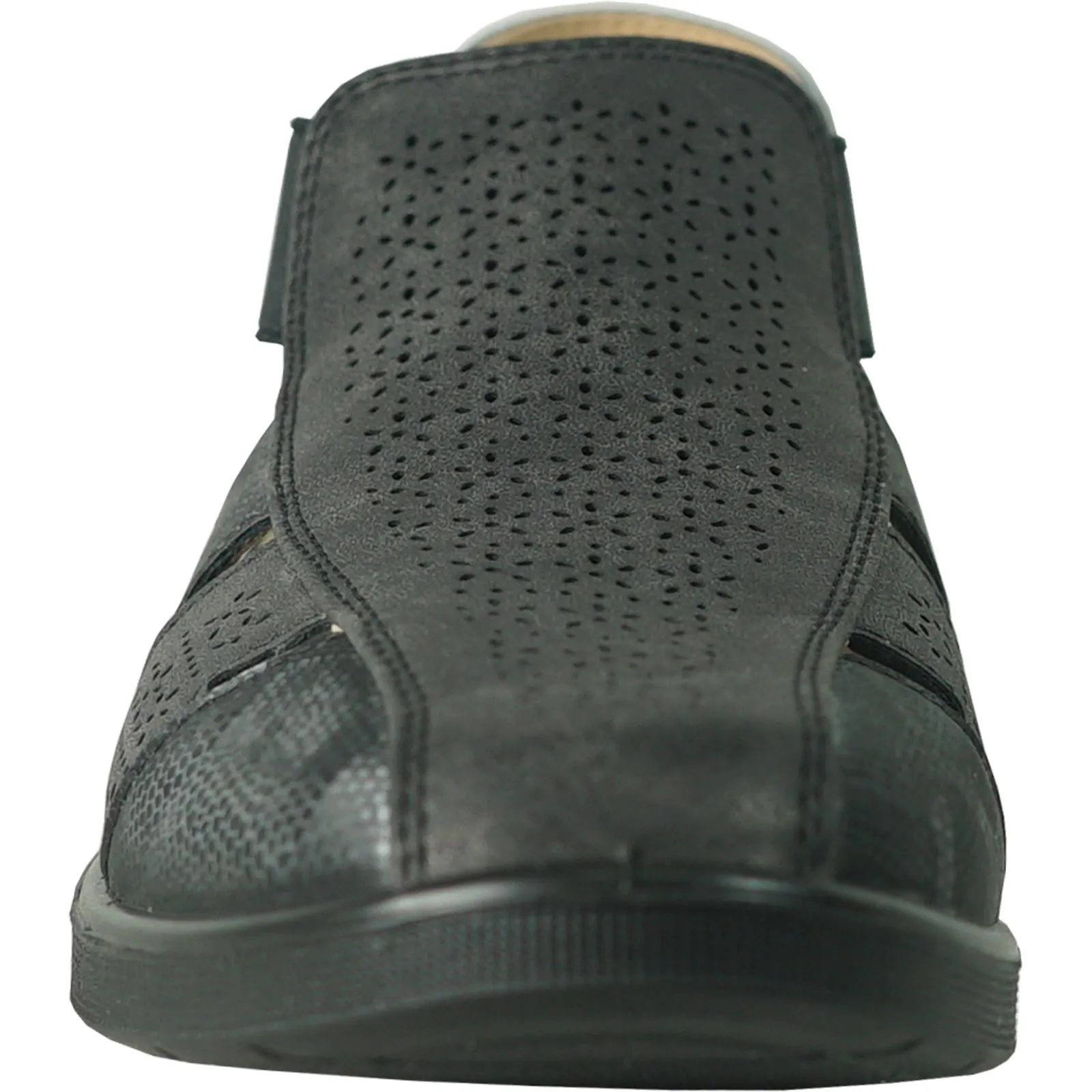 Sandals Regency Latoc KOZI Women Comfort Casual Shoe OY3229 Wedge Sandal Black